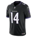 Zennovawear Kyle Hamilton Baltimore Ravens Alternate Vapor FUSE. Stitched Limited Jersey - Black
