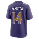 Zennovawear Kyle Hamilton Baltimore Ravens Alternate Game Jersey - Purple