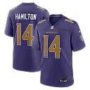 Zennovawear Kyle Hamilton Baltimore Ravens Alternate Game Jersey - Purple