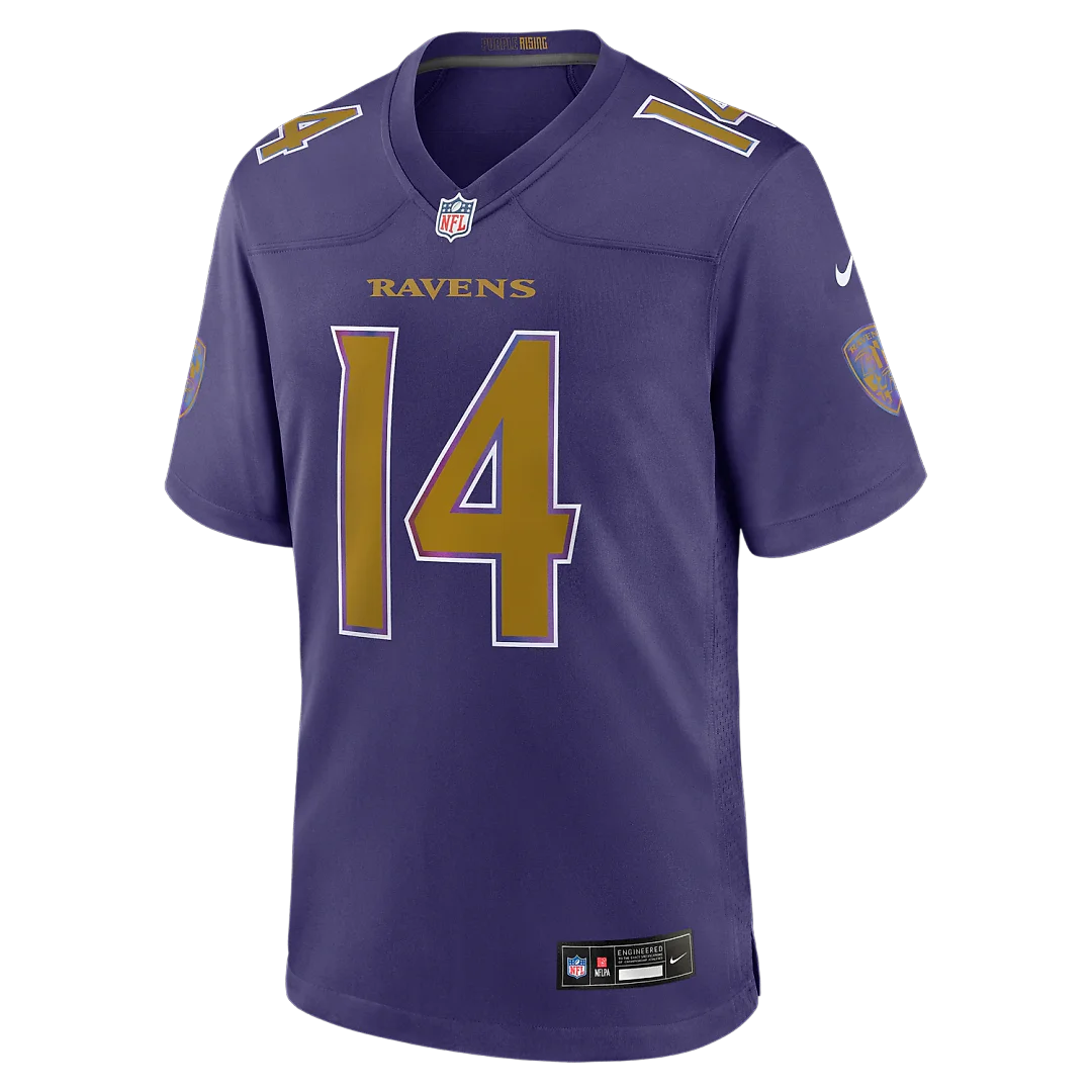 Zennovawear Kyle Hamilton Baltimore Ravens Alternate Game Jersey - Purple
