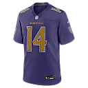 Zennovawear Kyle Hamilton Baltimore Ravens Alternate Game Jersey - Purple
