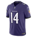 Zennovawear Kyle Hamilton Baltimore Ravens Team Vapor FUSE. Stitched Limited Jersey - Purple