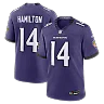 Zennovawear Kyle Hamilton Baltimore Ravens Team Game Jersey - Purple