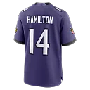 Zennovawear Kyle Hamilton Baltimore Ravens Team Game Jersey - Purple