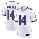 Zennovawear Kyle Hamilton Baltimore Ravens Game Jersey - White