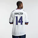 Zennovawear Kyle Hamilton Baltimore Ravens Game Jersey - White