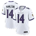 Zennovawear Kyle Hamilton Baltimore Ravens Game Jersey - White