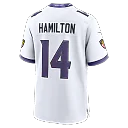 Zennovawear Kyle Hamilton Baltimore Ravens Game Jersey - White