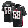 Zennovawear Kyle Hinton Atlanta Falcons Team Game Jersey - Black