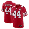 Zennovawear Kyle Juszczyk San Francisco 49ers 80th Anniversary Game Jersey - Scarlet