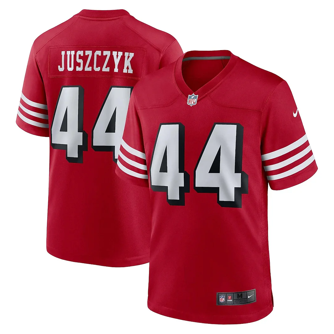 Zennovawear Kyle Juszczyk San Francisco 49ers Alternate Game Jersey - Scarlet