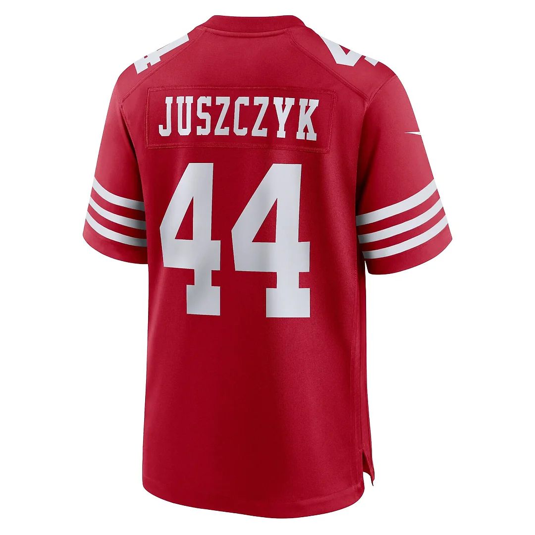 Zennovawear Kyle Juszczyk San Francisco 49ers Player Game Jersey - Scarlet