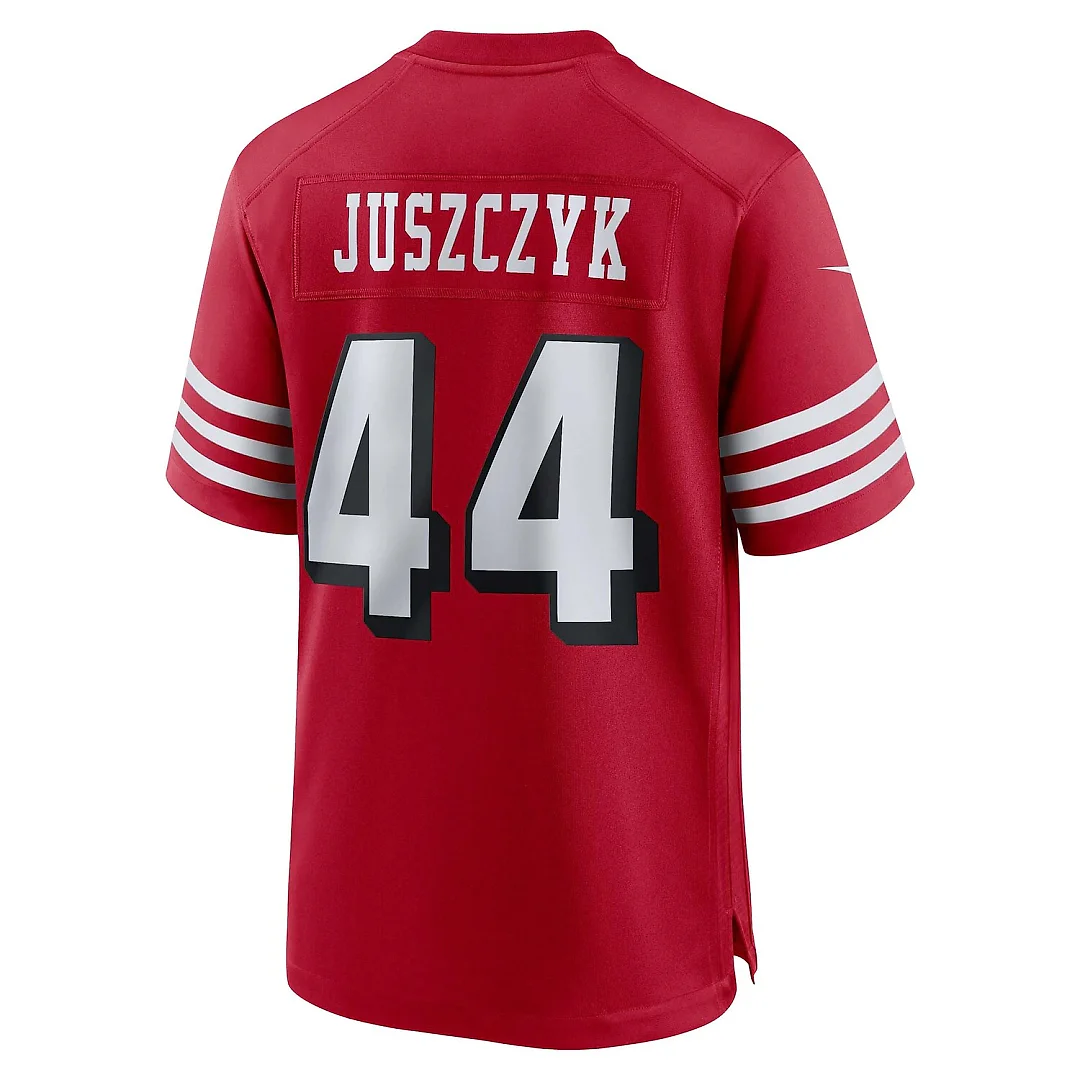 Zennovawear Kyle Juszczyk San Francisco 49ers Alternate Game Jersey - Scarlet