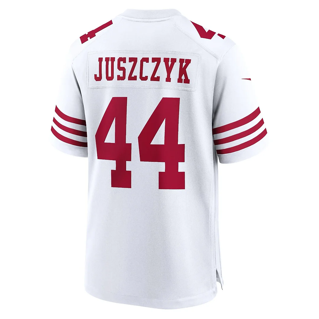 Zennovawear Kyle Juszczyk San Francisco 49ers Player Game Jersey - White