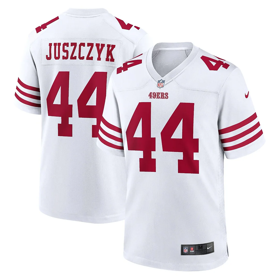 Zennovawear Kyle Juszczyk San Francisco 49ers Player Game Jersey - White