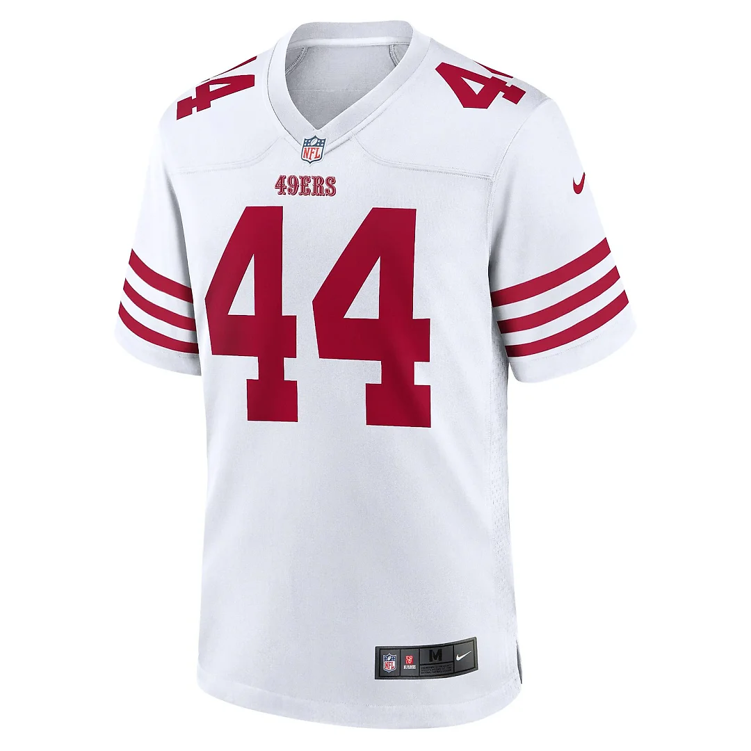 Zennovawear Kyle Juszczyk San Francisco 49ers Player Game Jersey - White