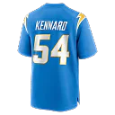 Zennovawear Kyle Kennard Los Angeles Chargers Team Game Jersey - Powder Blue