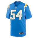 Zennovawear Kyle Kennard Los Angeles Chargers Team Game Jersey - Powder Blue
