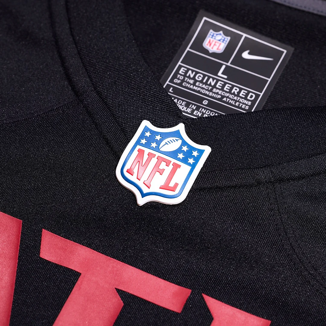 Zennovawear Kyle Pitts Atlanta Falcons Game Jersey - Black