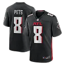 Zennovawear Kyle Pitts Atlanta Falcons Game Jersey - Black
