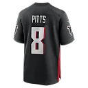 Zennovawear Kyle Pitts Atlanta Falcons Game Jersey - Black