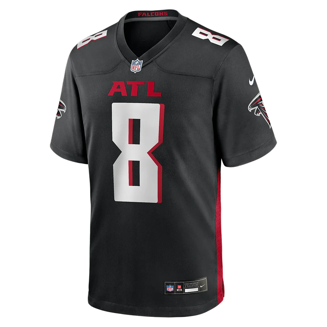 Zennovawear Kyle Pitts Atlanta Falcons Game Jersey - Black