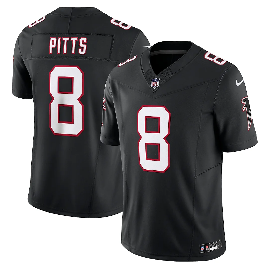 Zennovawear Kyle Pitts Atlanta Falcons Vapor FUSE. Limited Jersey - Black