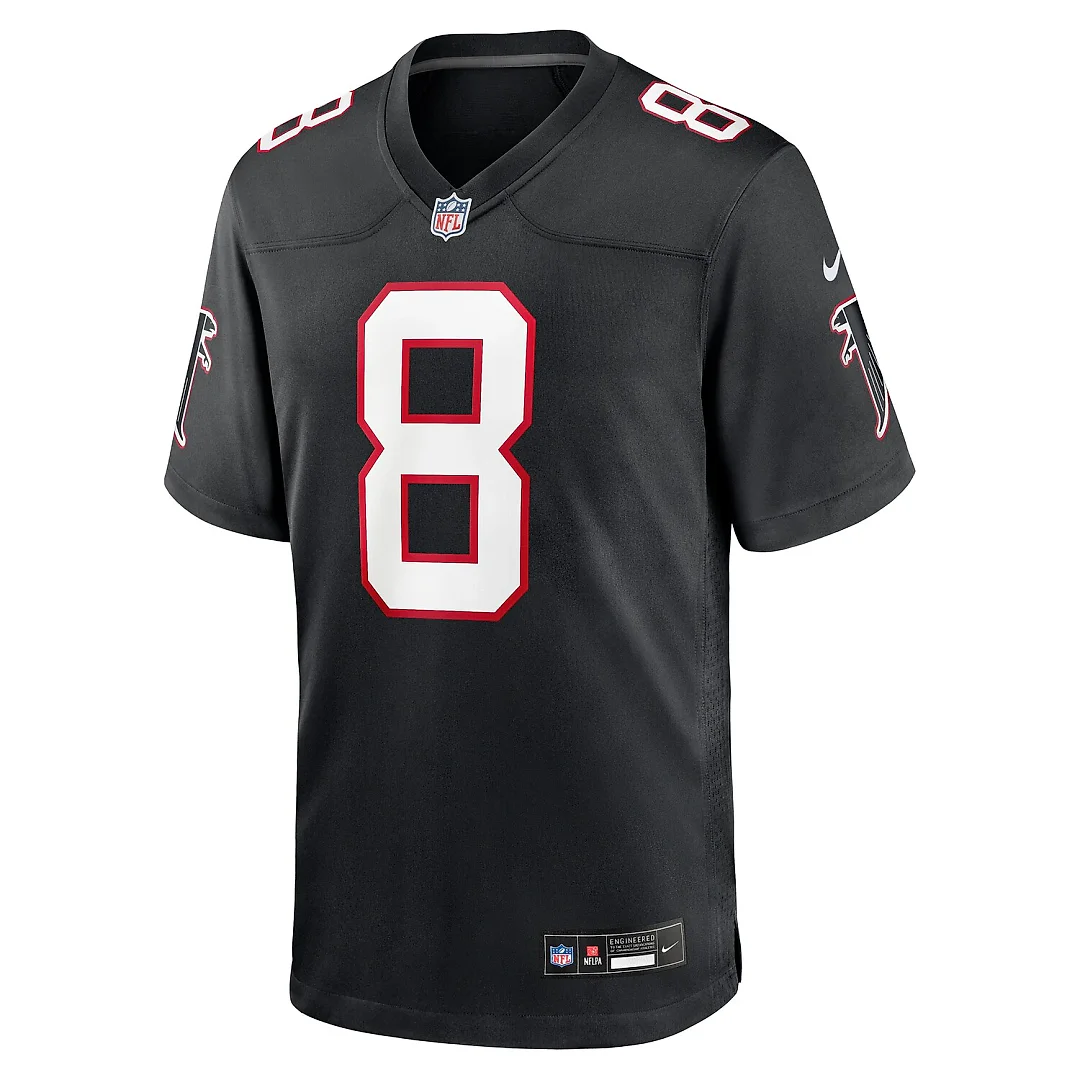 Zennovawear Kyle Pitts Sr. Atlanta Falcons Alternate Game Jersey - Black