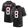 Zennovawear Kyle Pitts Sr. Atlanta Falcons Alternate Game Jersey - Black