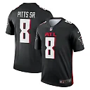 Zennovawear Kyle Pitts Sr. Atlanta Falcons Legend Player Performance Top - Black
