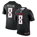 Zennovawear Kyle Pitts Sr. Atlanta Falcons Legend Player Performance Top - Black