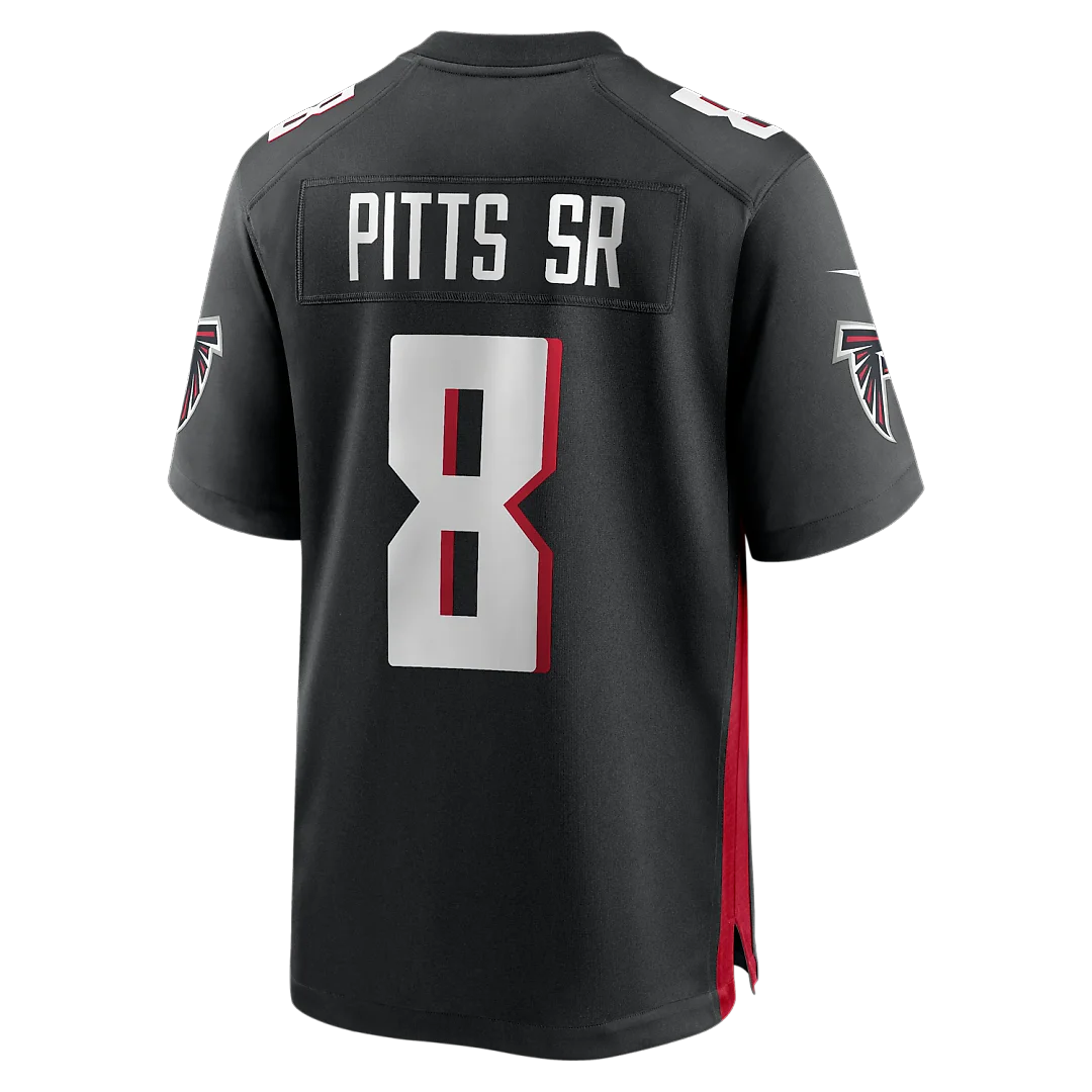 Zennovawear Kyle Pitts Sr. Atlanta Falcons Team Game Jersey - Black