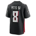 Zennovawear Kyle Pitts Sr. Atlanta Falcons Team Game Jersey - Black