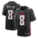 Zennovawear Kyle Pitts Sr. Atlanta Falcons Team Game Jersey - Black