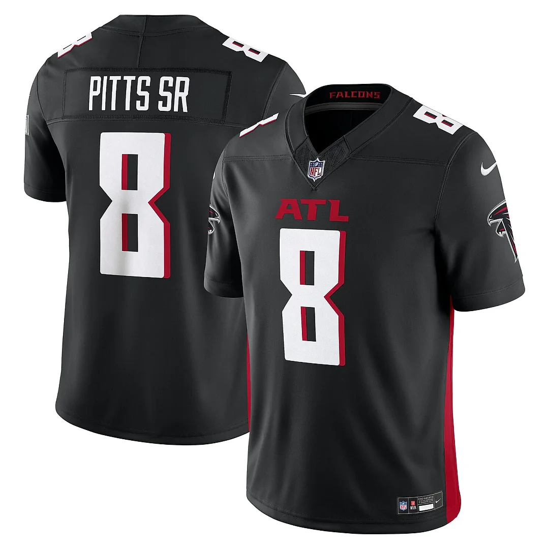 Zennovawear Kyle Pitts Sr. Atlanta Falcons Vapor FUSE. Limited Jersey - Black