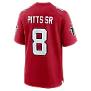 Zennovawear Kyle Pitts Sr. Atlanta Falcons Game Jersey - Red
