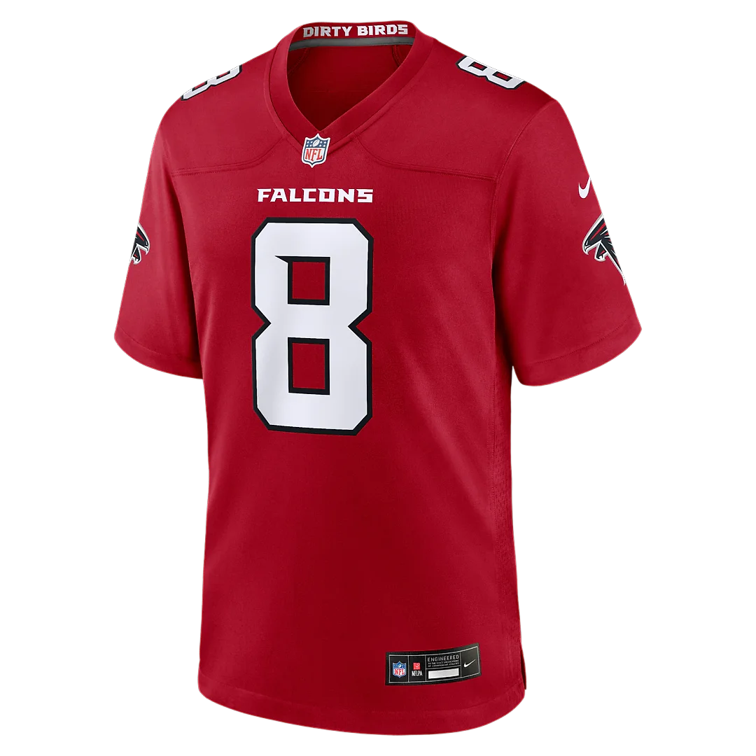 Zennovawear Kyle Pitts Sr. Atlanta Falcons Game Jersey - Red