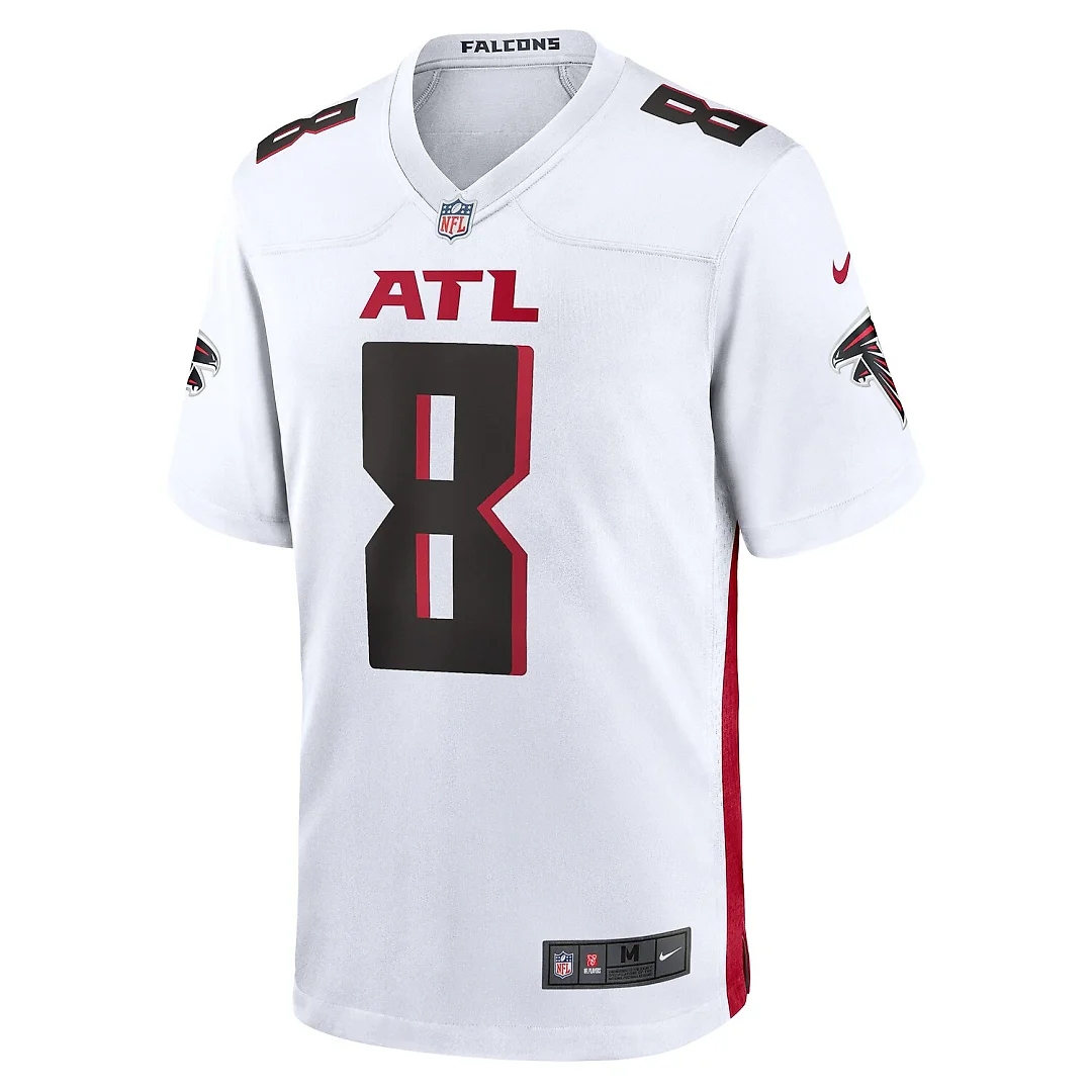 Zennovawear Kyle Pitts Sr. Atlanta Falcons White Game Jersey - White
