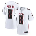 Zennovawear Kyle Pitts Sr. Atlanta Falcons White Game Jersey - White