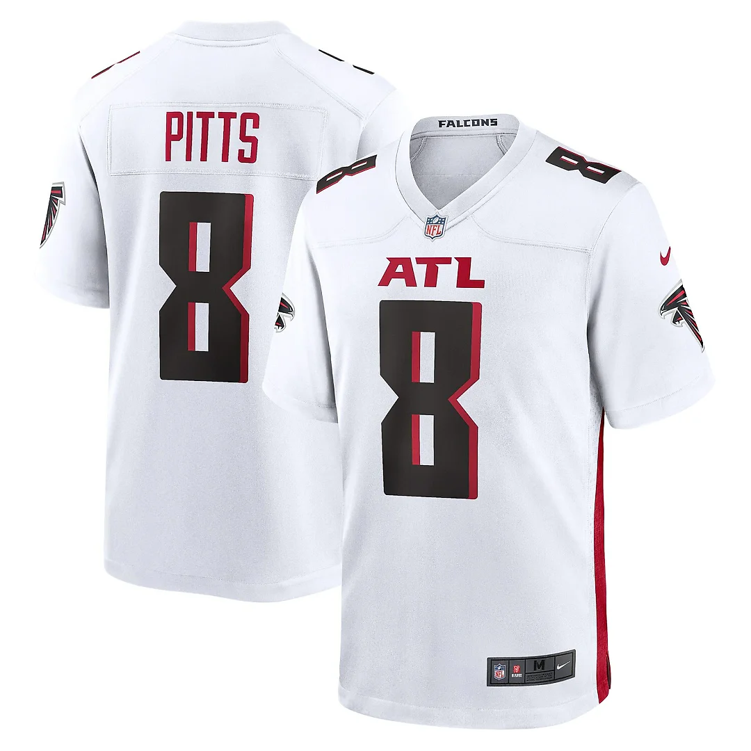 Zennovawear Kyle Pitts Atlanta Falcons Game Player Jersey - White