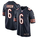 Zennovawear Kyler Gordon Chicago Bears Game Player Jersey - Navy