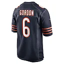 Zennovawear Kyler Gordon Chicago Bears Game Player Jersey - Navy
