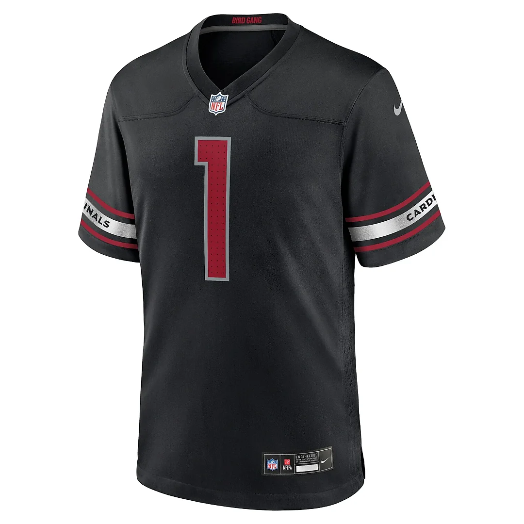 Zennovawear Kyler Murray Arizona Cardinals Game Jersey - Black
