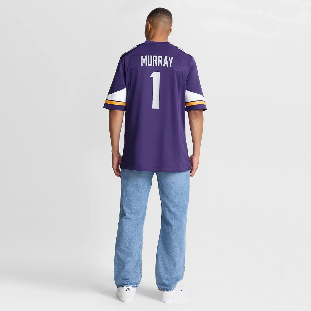 Zennovawear Kyler Murray Minnesota Vikings Game Jersey - Purple