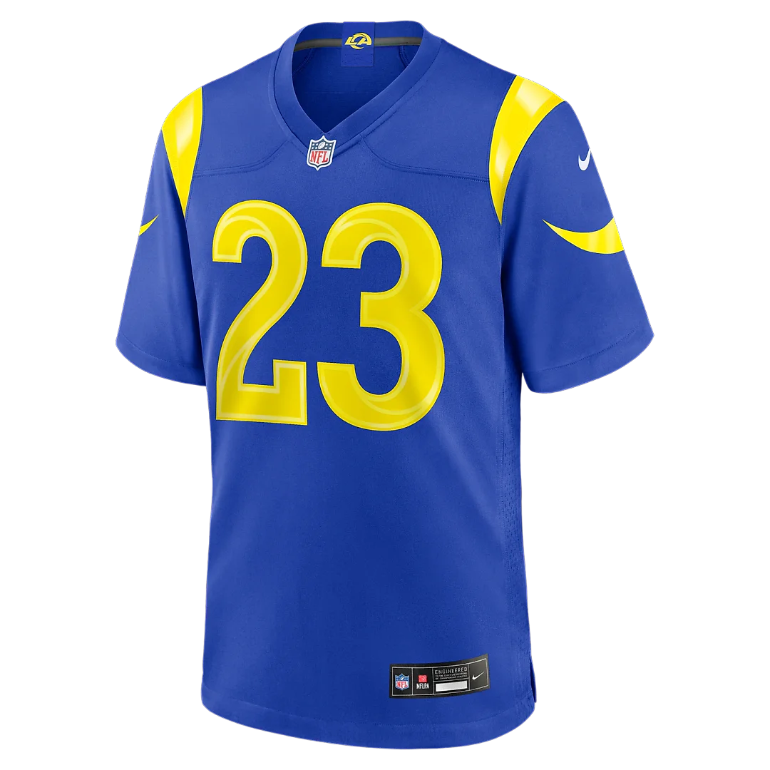 Zennovawear Kyren Williams Los Angeles Rams Team Game Player Jersey - Royal