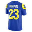 Zennovawear Kyren Williams Los Angeles Rams Team Vapor FUSE. Stitched Limited Jersey - Royal