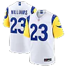 Zennovawear Kyren Williams Los Angeles Rams White Game Player Jersey - White