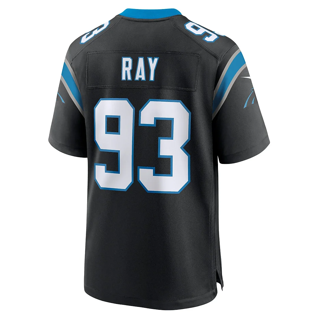 Zennovawear LaBryan Ray Carolina Panthers Team Game Jersey - Black