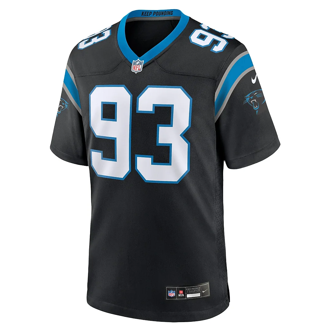 Zennovawear LaBryan Ray Carolina Panthers Team Game Jersey - Black