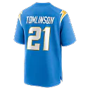 Zennovawear LaDainian Tomlinson Los Angeles Chargers Game Retired Player Jersey - Powder Blue